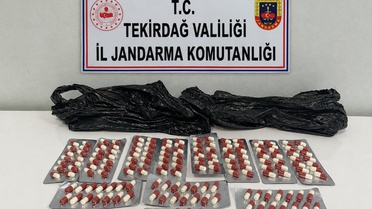 Malkara Hacıevhat'ta 168 adet hap ele geçirildi, şüpheli tutuklandı