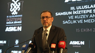Sağlık Bakan Yardımcısı Okumuş Samsun'da yerli aşıda son noktaya gelindiğini söyledi