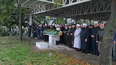 Selde elektrik akımına kapılan 14 yaşındaki hafız, Düzce'de toprağa verildi