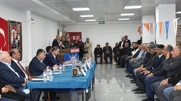 AK Parti Hizan danışma meclisi toplantısına Şanlıurfa Milletvekili Cevheri katıldı