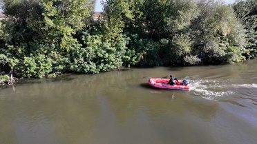 Edirne'de Meriç Nehri'nde kaybolan iki çocuk 2. gününde aranıyor