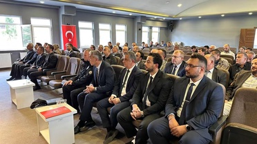 Konya Bozkır'da muhtarlar ve idare şube başkanları istişare toplantısında buluştu