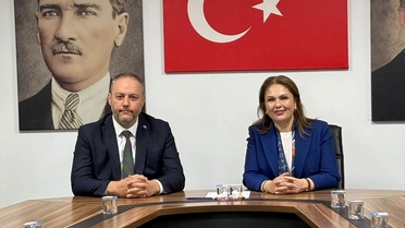MHP Edirne İl Başkanı Biçer, AK Parti İl Başkanlığında İba ile gündemi değerlendirdi