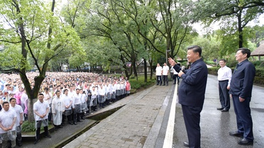 Xi Jinping, Hunan Üniversitesi'nin 100. yılında modernleşmeye katkı istedi