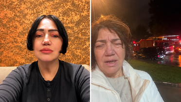 Yardım çağrısı yapmıştı! Nazan Öncel kepçeyle böyle kurtarıldı