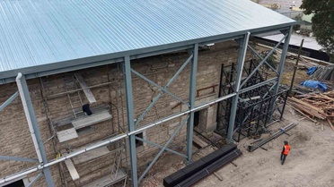 Aksaray Eskil'de tarihi Ulu Cami 7 yıldır ibadete kapalı, restorasyon sürüyor