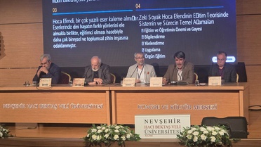 Nevşehir'deki Zeki Soyak sempozyumunda Ali Yalçın mirasın sürdüğünü vurguladı