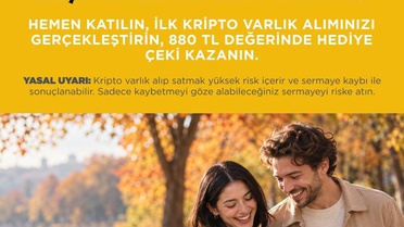 Binance TR’den İlk Kripto Varlık Alımına 880 TL Değerinde Dijital Hediye Çeki