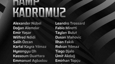 Beşiktaş, Trabzonspor maç kadrosunu açıkladı, Orkun Kökçü ve Milot Rashica yok