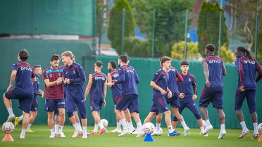 Trabzonspor Beşiktaş maçı hazırlığını tamamladı, cezalı Melih Kabasakal oynayamayacak