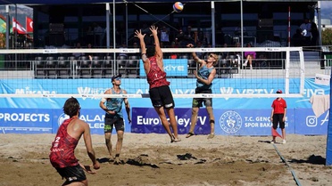 Beach Pro Tour Alanya'da erkeklerde Almanya, kadınlarda Hollanda şampiyon oldu
