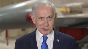 Netanyahu'dan tedirgin eden çıkış! Mesajı savaş uçaklarının önünde verdi