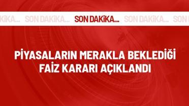 Merkez Bankası beklenen faiz kararını açıkladı