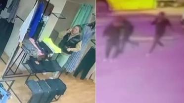 Sivil polis yalanıyla zorla götürmek istediklerini kadının kocasına kurşun yağdırdılar