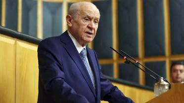 Suriye'deki Türkmen komutanlardan Bahçeli'ye ziyaret