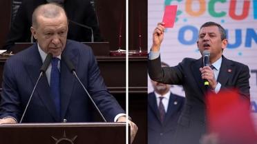 Cumhurbaşkanı Erdoğan'dan CHP lideri Özel'e çok sert kırmızı kart yanıtı