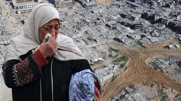 Ateşkes sonrası bölgeye dönen Gazzelileri büyük yıkım karşıladı