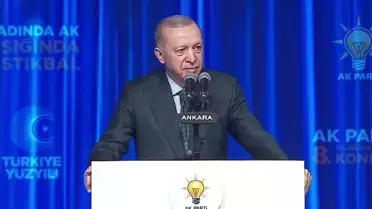 Erdoğan, AK Parti kongresinde konuşuyor