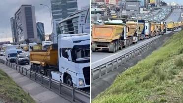 İstanbul'da tepki çeken eylem; trafik durdu, ambulanslar bile geçemedi