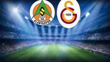 Alanyaspor-Galatasaray maçının ilk 11'leri belli oldu