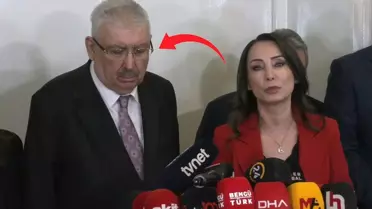 Tülay Hatimoğulları ''Sayın Öcalan'' dedi, MHP'li Semih Yalçın başını önüne eğdi