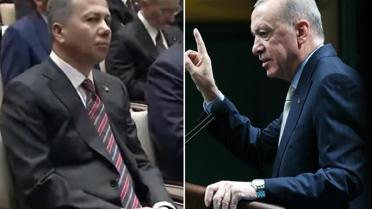 Erdoğan CHP'yi topa tutarken Yerlikaya'nın verdiği tepki bomba