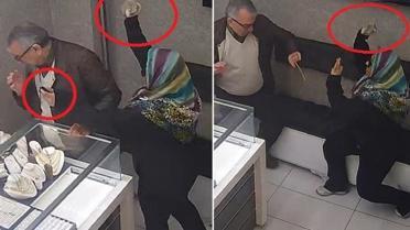 Kriptoda dolandırılan bankacı kadın kuyumcu soymaya kalktı