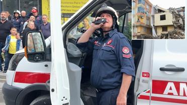 Avcılar'da riskli bina yıkıldı; yandaki bina 4 saatliğine tahliye edildi