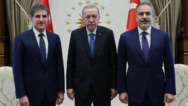 Irak Kürt Bölgesel Yönetimi Başkanı Neçirvan Barzani: PKK'nın fesih kararından memnunuz
