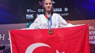 Milli sporcumuz Sena Yılmaz, dünya şampiyonu