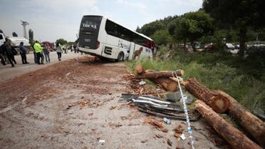 8 kişinin öldüğü kaza güvenlik kamerasında