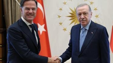Cumhurbaşkanı Erdoğan, NATO Genel Sekreteri Rutte'yi kabul etti