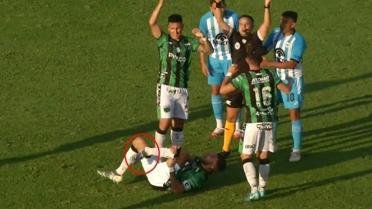Genç futbolcunun kariyerini bitiren faul