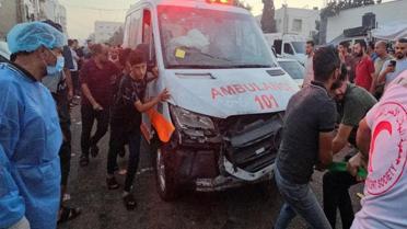 İsrail'den Avrupa Hastanesi'ne alçak saldırı: 34 kişi öldü, 40 kişi yaralandı
