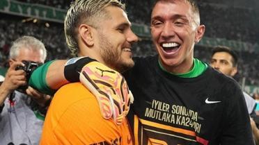 Icardi'den Muslera'ya gece yarısı 3 kelimelik mesaj