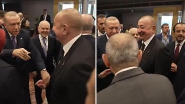 Tiran'da dikkat çeken anlar! Başrolde Erdoğan, Aliyev ve Paşinyan var 