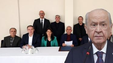 Bahçeli'den DEM Partili vekilin katıldığı canlı yayına mesaj
