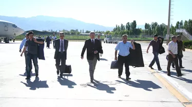 Kemaliye Festivaline Bakan Çıkarması