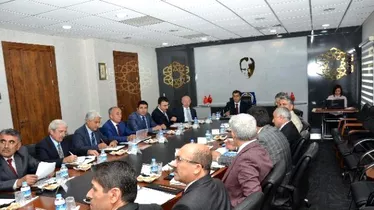 Aylık Takip ve Koordinasyon Toplantısı Vali Düzgün Başkanlığında Gerçekleştirildi