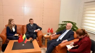 Litvanya Cumhuriyeti Ankara Büyükelçisi'nden Valilik Ziyareti