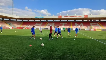TPAO Batman Petrolspor, Ergene Velimeşespor maçı için hazırlıklarını sürdürüyor