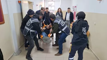 Samsun'da Sandık Görevlisi Epilepsi Krizi Geçirdi