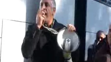 Alevilerden Taş Ocağı Protestosu