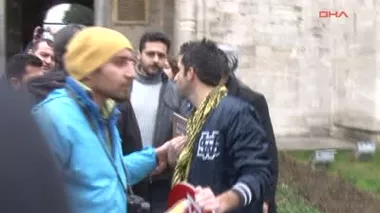 Topkapı Sarayı Önünde 'Hasankeyf' Eylemi Eylemciler ile Görevliler Arasında Tartışma Çıktı
