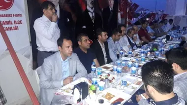 Yeşilyurt'ta İftar Programı