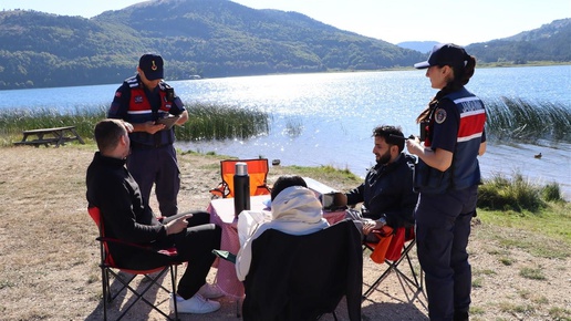 Jandarma Teğmen Nevin Saygılı, Boluda bir ilke imza attı: Abant Gölü Milli Parkı karakol komutanlığına atandı