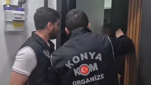 Konyada "Kıskaç" operasyonunda 20 zanlı yakalandı