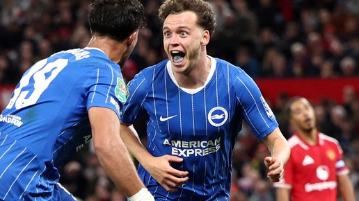 Brightondan Manchester Uniteda karşı tarihi geri dönüş