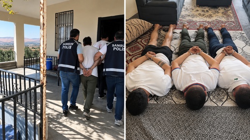 Ağlayan kadını fark eden Samsun polisi izi Şanlıurfa’daki bağ evine kadar sürdü: 2 milyon liralık dolandırıcılık yapanlar yakalandı