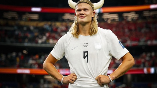 Erling Haaland yine şov yaptı, Norveç 3 puanı kaptı